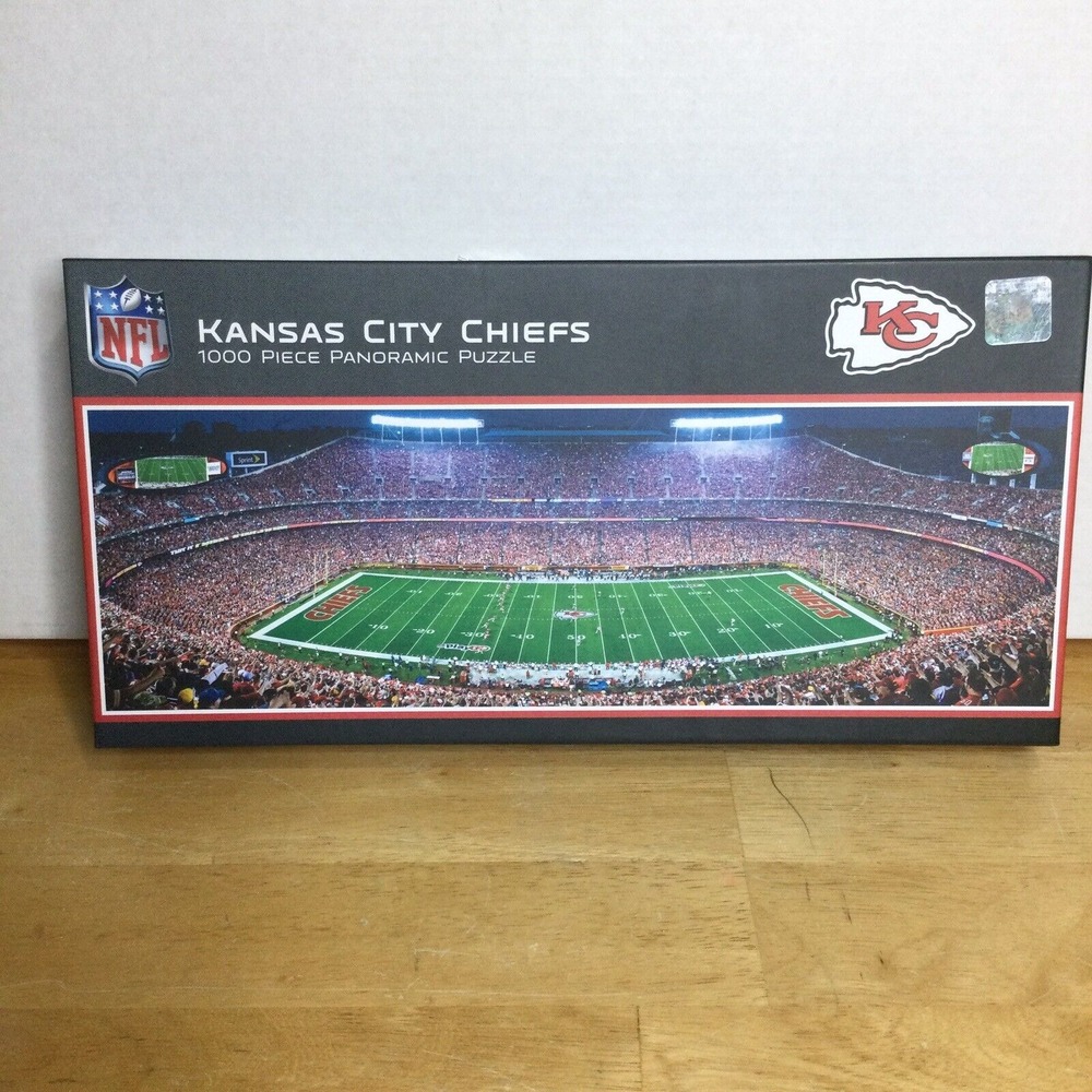 MasterPieces Kansas City Chiefs NFL 1000‎ Piece Panoramic Jigsaw Puzzle